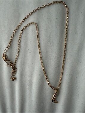 Cowboy Boot Necklace